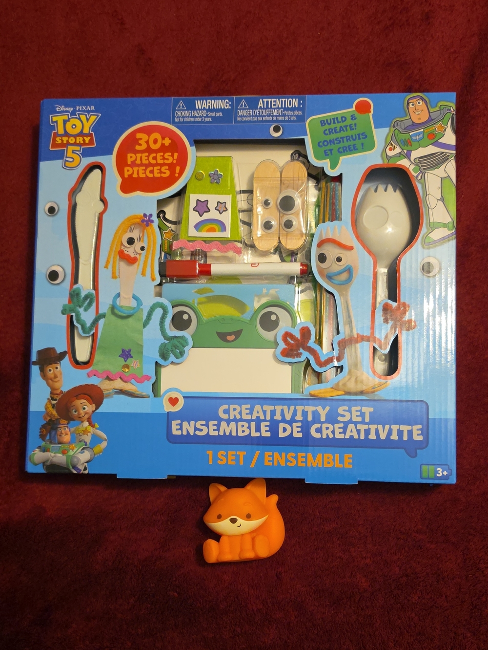 🆕Disney and Pixar's Toy Story 5 Creativity Set with 30+ Craft Supplies for Kids